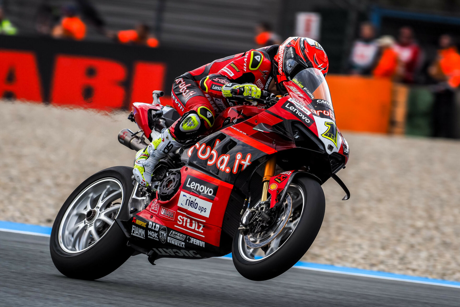 Alvaro Bautista (1). Photo courtesy Dorna.