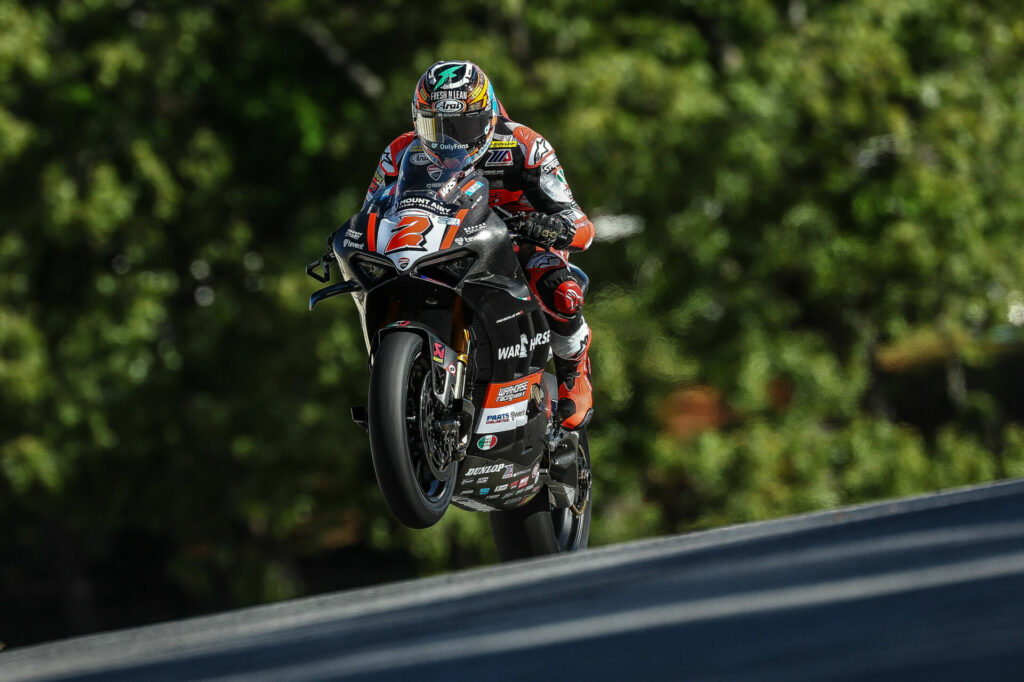 Josh Herrin (2). Photo by Brian J. Nelson, courtesy Ducati.