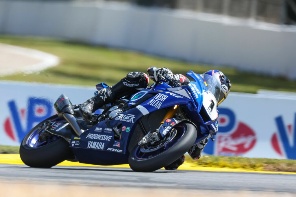 Jake Gagne (1). Photo by Brian J. Nelson, courtesy MotoAmerica.