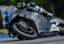Cameron Beaubier (6) made his return to MotoAmerica Superbike at Road Atlanta. Photo by Brian J. Nelson.