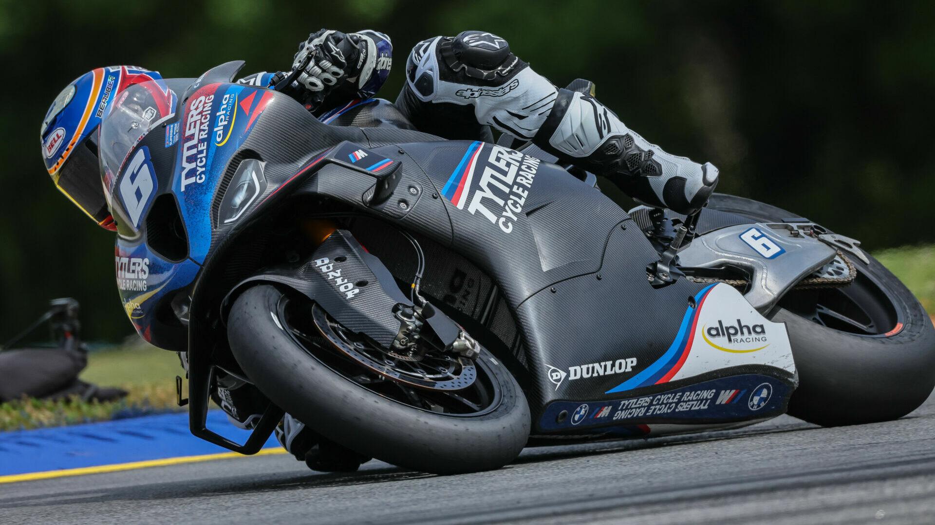 Cameron Beaubier (6) made his return to MotoAmerica Superbike at Road Atlanta. Photo by Brian J. Nelson.