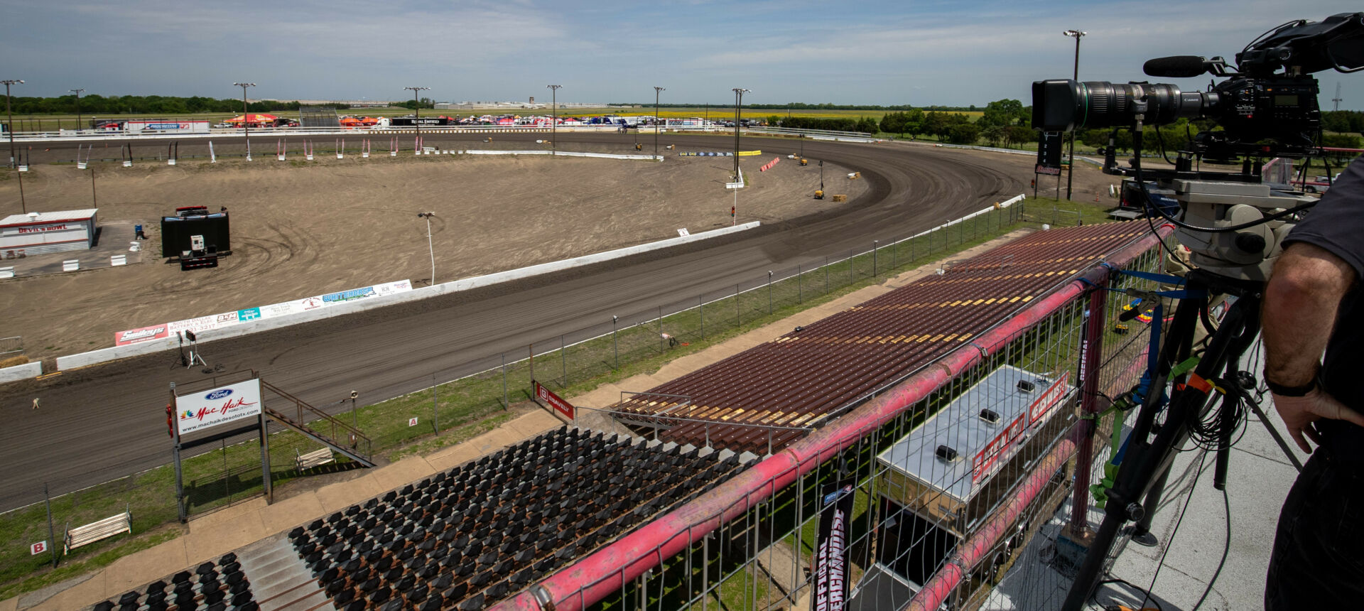 Devil's Bowl Speedway in Mesquite, Texas. Photo by Tim Lester, courtesy AFT.