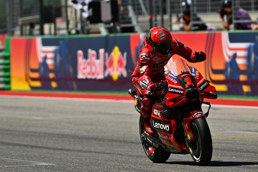 Francesco Bagnaia. Photo courtesy Dorna.