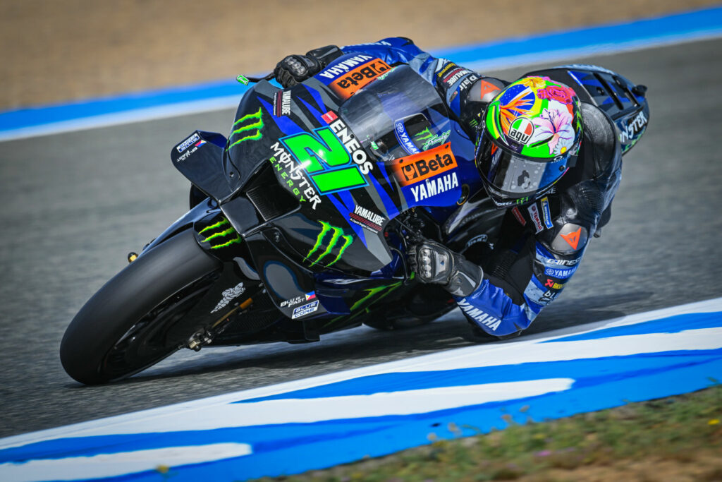 Franco Morbidelli (21). Photo courtesy Monster Energy Yamaha.