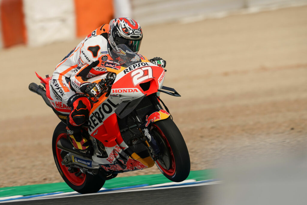 Iker Lecuona (27). Photo courtesy Repsol Honda.