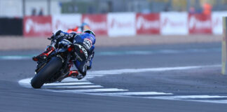 Jason O'Halloran in action Friday at Silverstone. Photo courtesy MSVR.