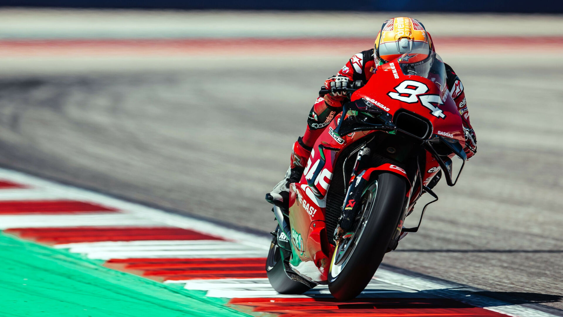 Jonas Folger (94). Photo courtesy GASGAS Factory Racing Tech3.