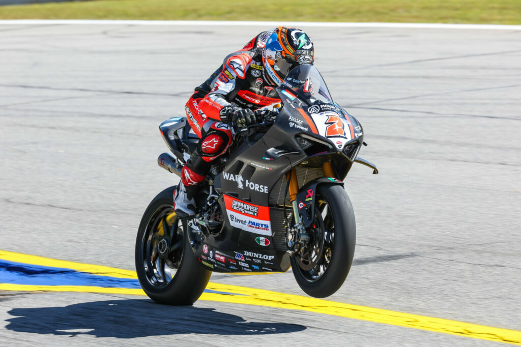 Josh Herrin (2). Photo by Brian J. Nelson, courtesy Ducati.