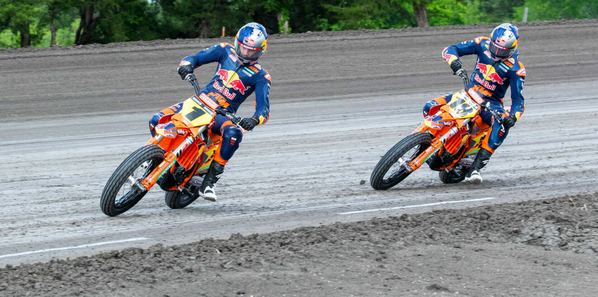 Red Bull KTM's Kody Kopp (1) and Max Whale (18). Photo courtesy Red Bull KTM.