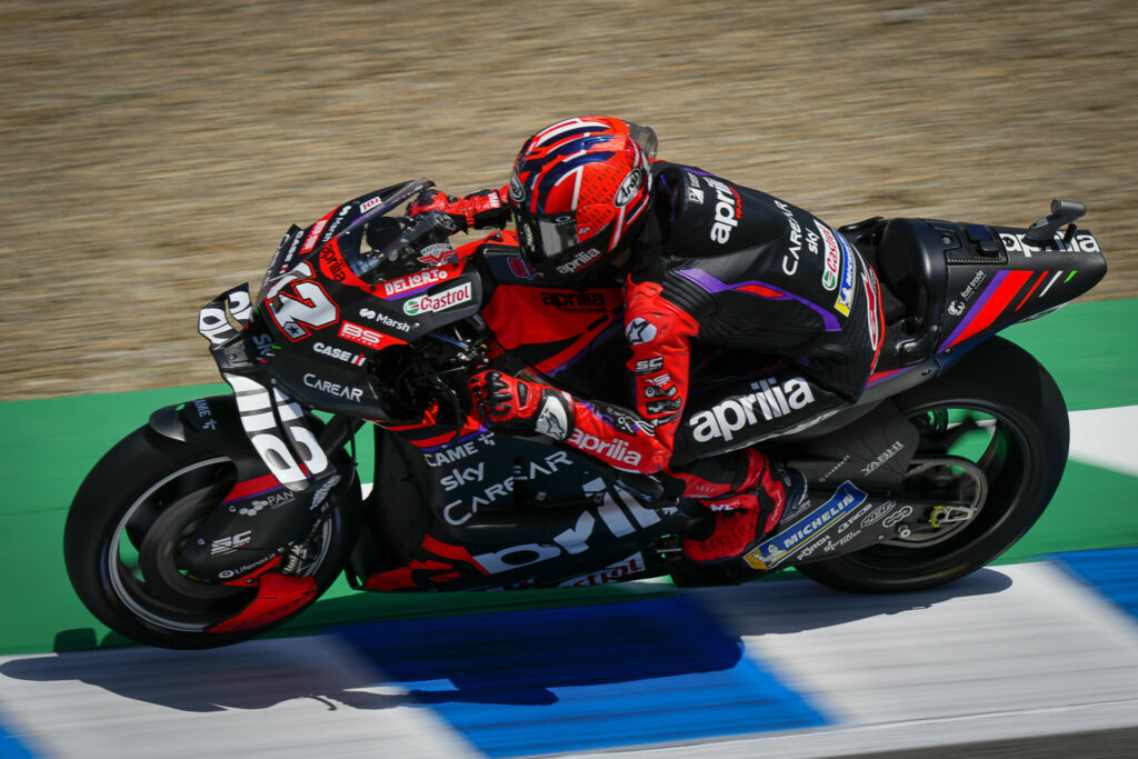 Maverick Vinales (12). Photo courtesy Dorna.