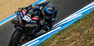 Miguel Oliveira (88). Photo courtesy RNF MotoGP Team.