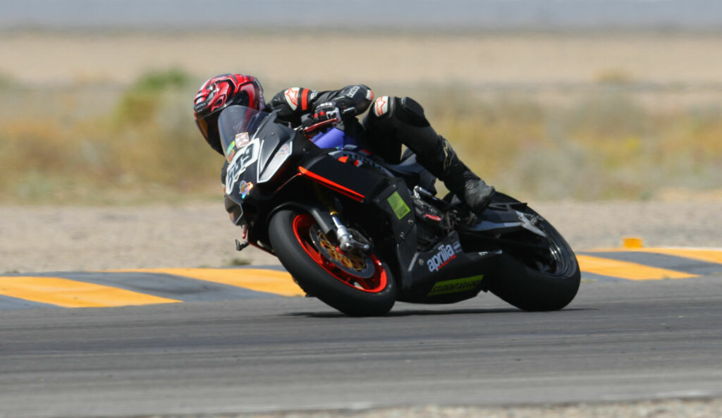 Justin Bordonaro (589) as seen during the Formula Lightweight Twins Shootout. Photo by Caliphotography.com, courtesy CVMA.