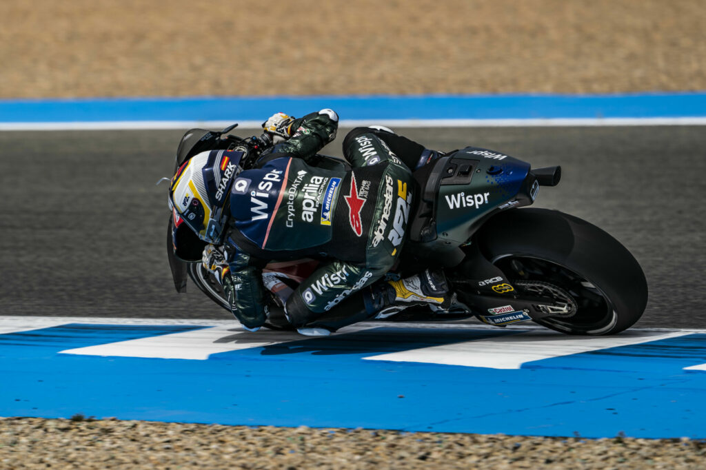 Raul Fernandez (25). Photo courtesy RNF MotoGP Team.