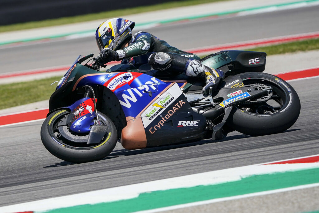 Raul Fernandez (25). Photo courtesy RNF MotoGP Team.