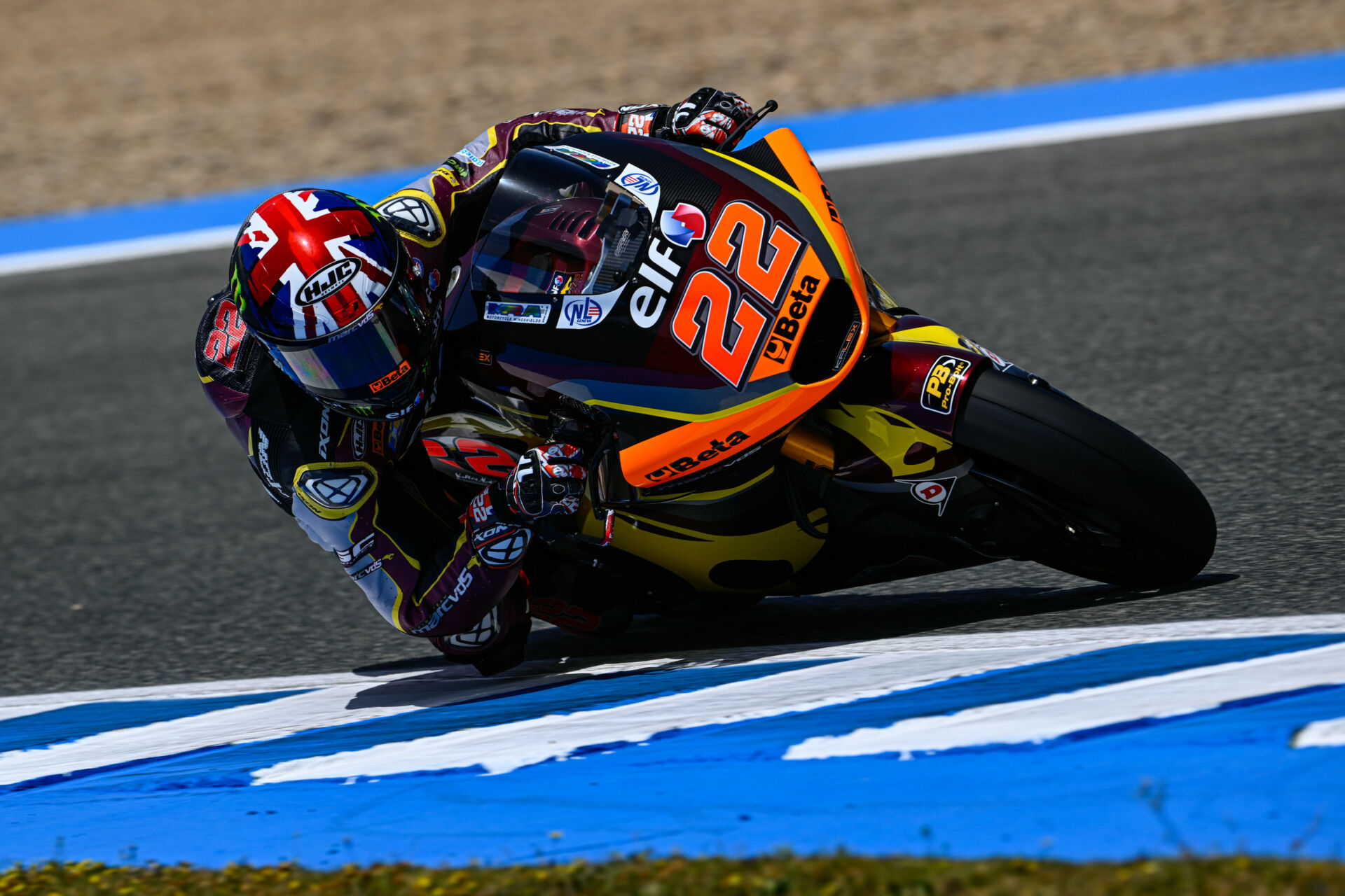 Sam Lowes (22). Photo courtesy Dorna.