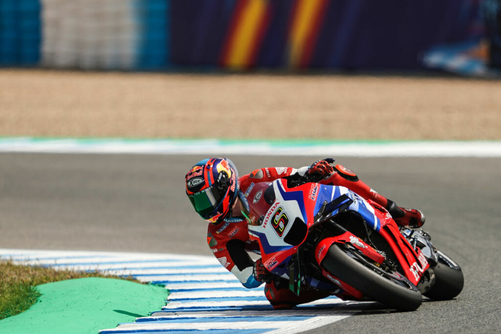 Stefan Bradl (6). Photo courtesy HRC.