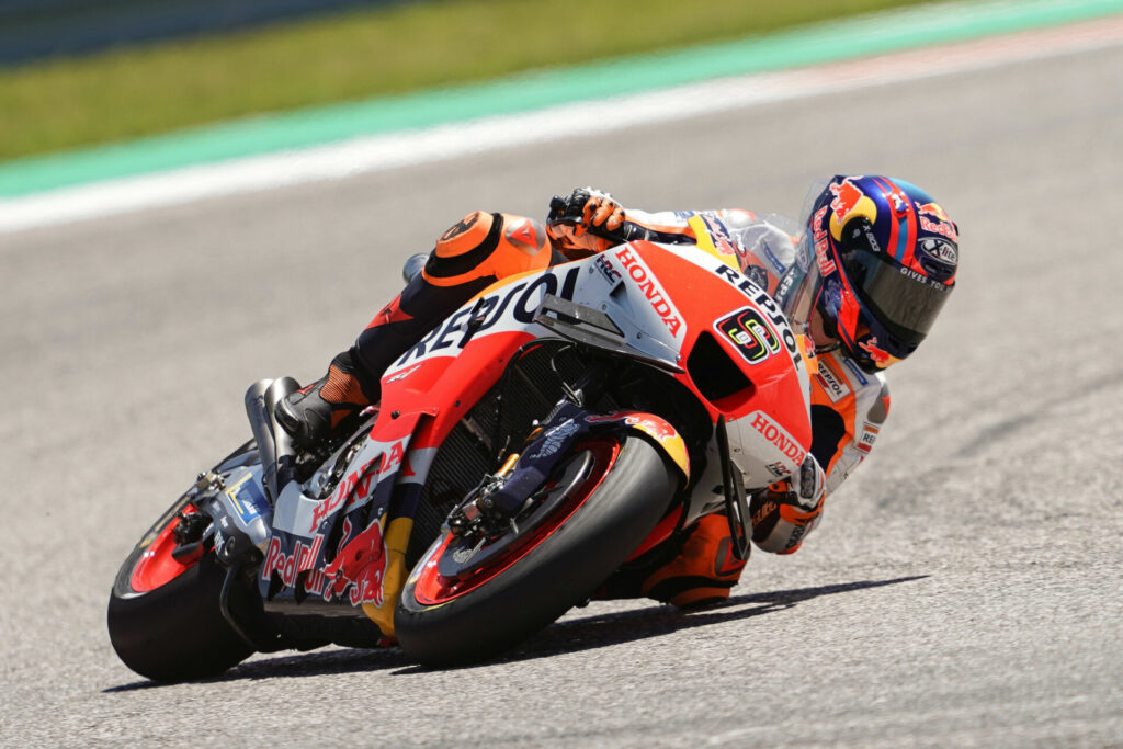 Stefan Bradl (6). Photo courtey Repsol Honda.