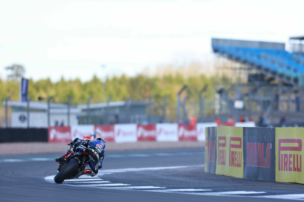 Jason O'Halloran in action Friday at Silverstone. Photo courtesy MSVR.