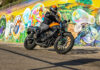 A pre-production 2023 Honda SCL500 scrambler. Photo courtesy American Honda.
