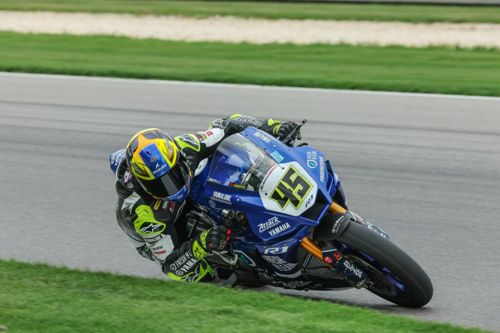 Cameron Petersen (45). Photo by Brian J. Nelson, courtesy Yamaha.