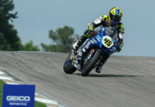 Cameron Petersen (45). Photo by Brian J. Nelson, courtesy Yamaha.