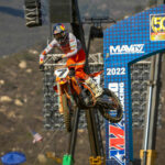 KTM Factory Racing rider Aaron Plessinger (7) in action at Fox Raceway in 2022. Photo by Align Media, courtesy KTM.