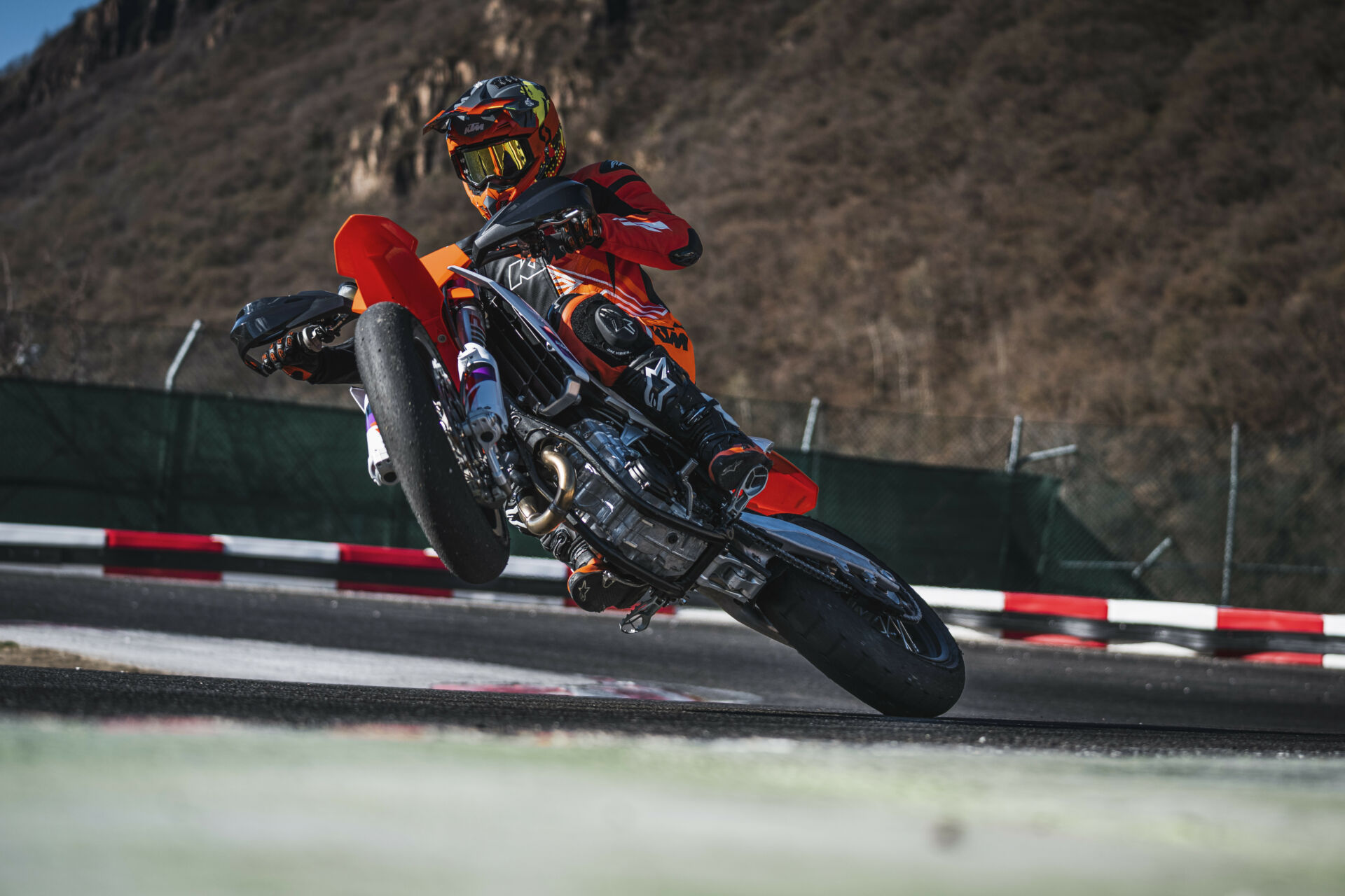 A 2024 KTM 450 SMR in action. Photo by Philip Platzer, courtesy KTM.