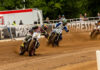 Jared Mees (1) leads Dallas Daniels (32) and Briar Bauman (3) at The Red Mile. Photo courtesy AFT.