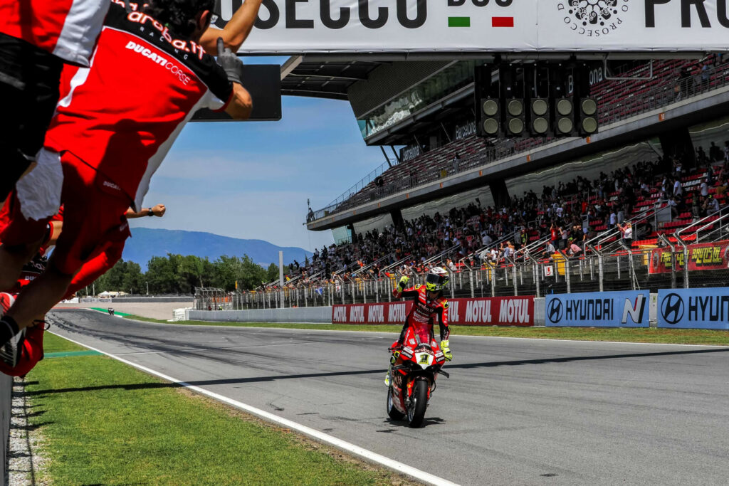 Alvaro Bautista (1). Photo courtesy Dorna.