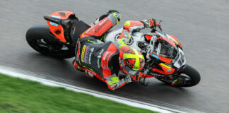 Xavi Fores (12). Photo by Brian J. Nelson, courtesy Ducati.