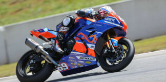 Hayden Gillim (69). Photo from earlier this season at Road Atlanta by Brian J. Nelson.