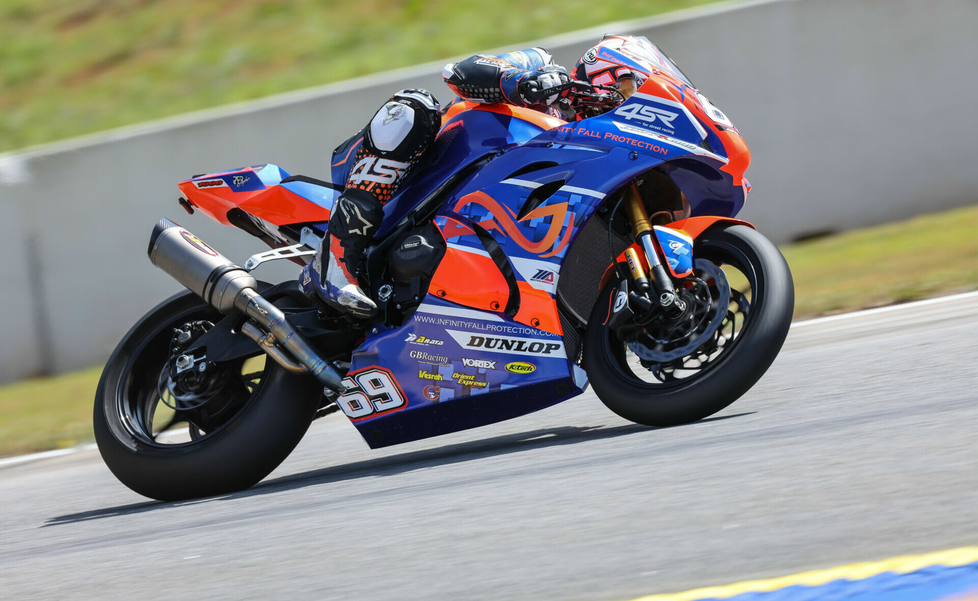 Hayden Gillim (69). Photo from earlier this season at Road Atlanta by Brian J. Nelson.