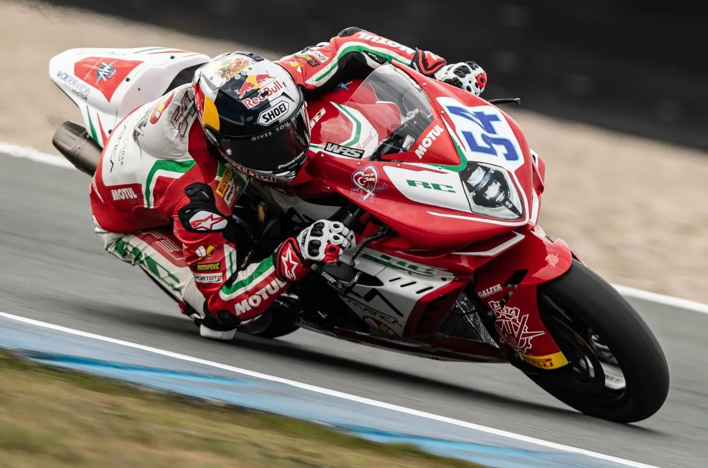 Bahattin Sofuoglu (54). Photo courtesy MV Agusta Reparto Corse.