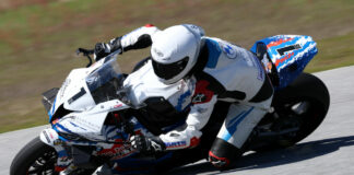 Defending Canadian Superbike Champion Ben Young (1). Photo by Rob O'Brien, courtesy CSBK.