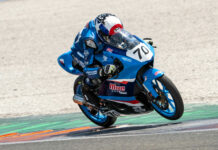 FIM JuniorGP: More From The Races At Valencia Kristian Daniel Jr. (70) in action at Valencia. Photo courtesy Kristian Daniel Jr. Racing.