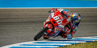 David Alonso (80). Photo courtesy Dorna.