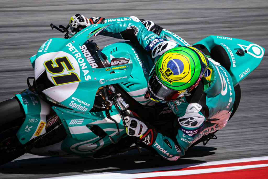 Eric Granado (51). Photo courtesy PETRONAS MIE Racing Honda Team.