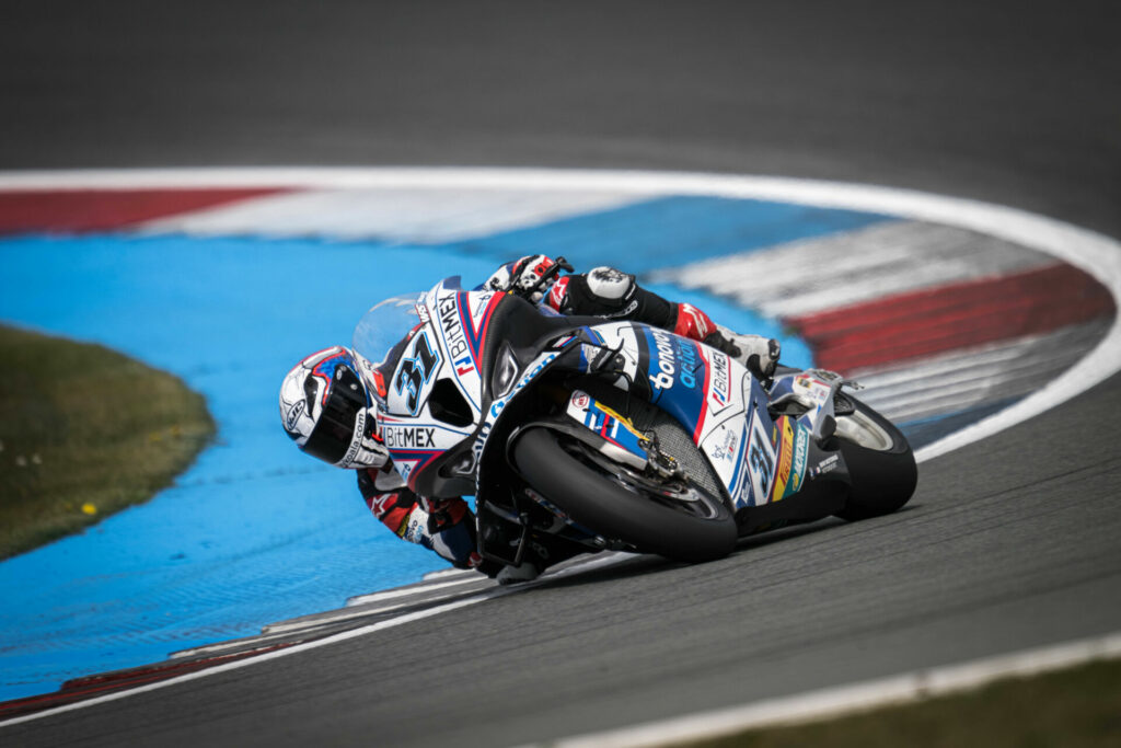 Garrett Gerloff (31). Photo courtesy BMW Motorrad Motorsport.