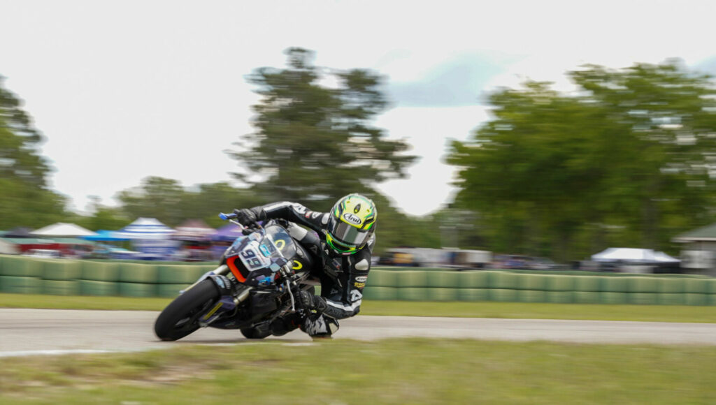 Nathan Bettencourt (99). Photo by Ian Champness, courtesy MotoAmerica.