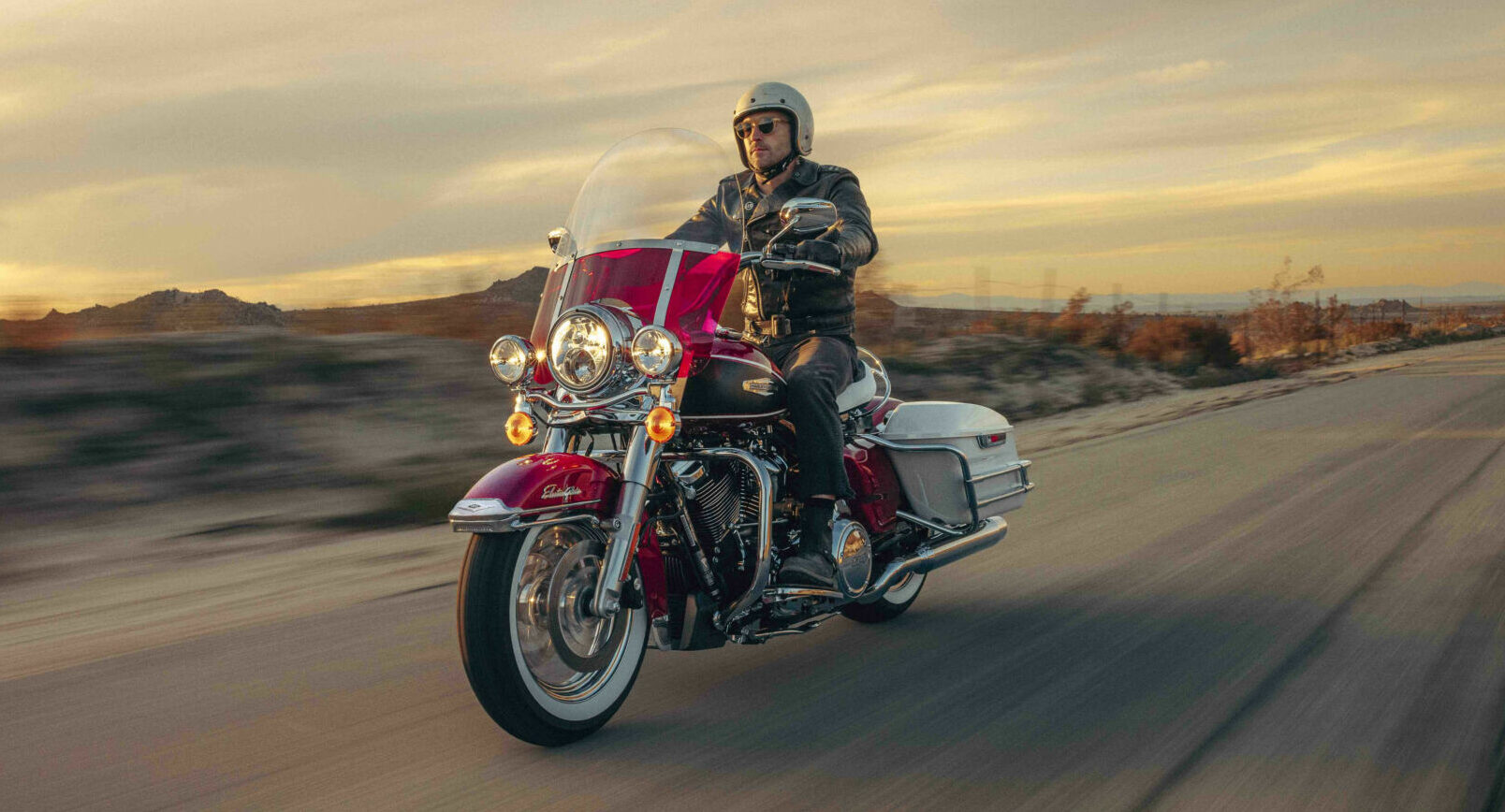 A Harley-Davidson Electra Glide Highway King. Photo courtesy Harley-Davidson.