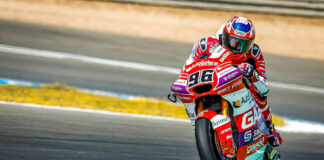 Jake Dixon (96), as seen at Jerez earlier this year. Photo courtesy Dorna.