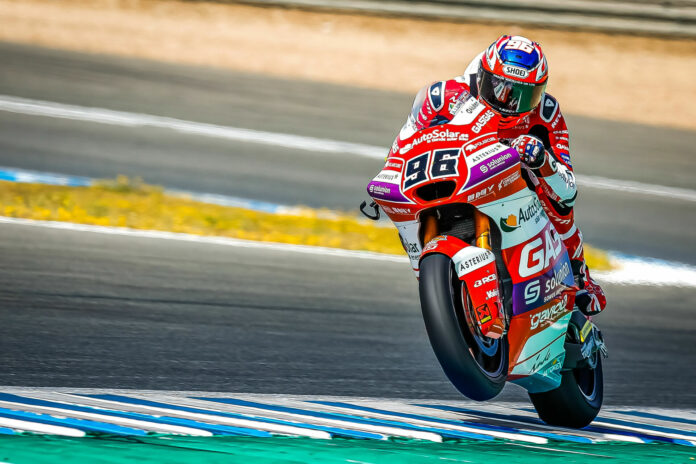 Jake Dixon (96), as seen at Jerez earlier this year. Photo courtesy Dorna.