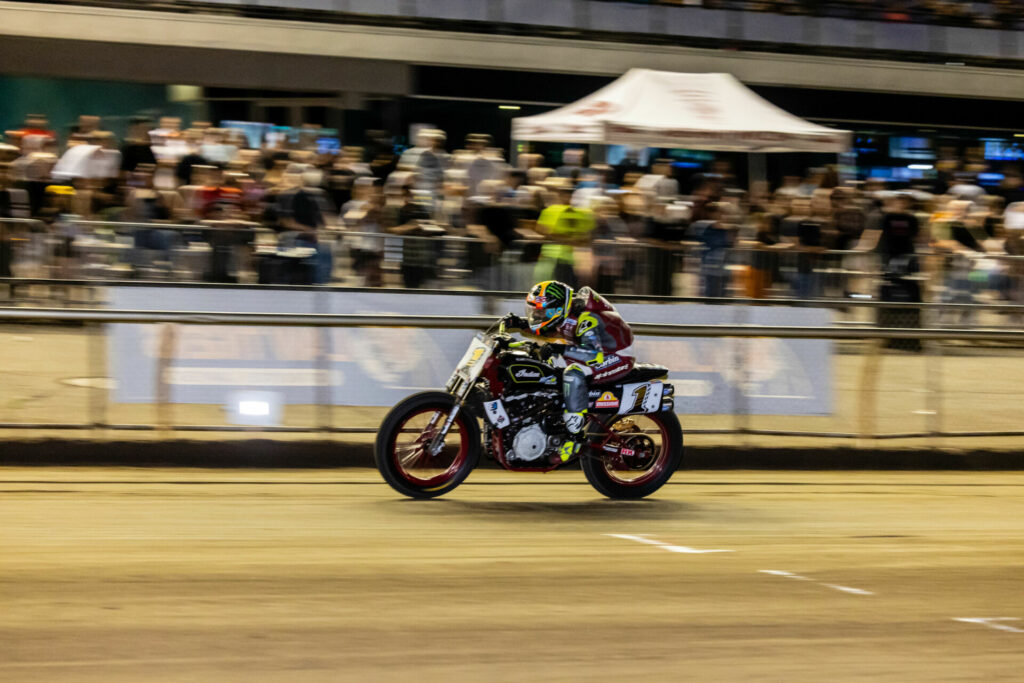 Jared Mees (1). Photo by Tim Lester, courtesy Indian Motorcycle.