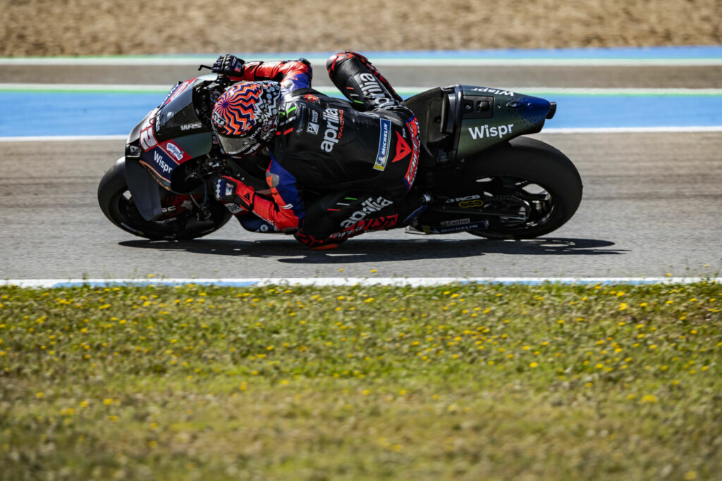 Lorenzo Savadori (32). Photo courtesy RNF MotoGP Team.