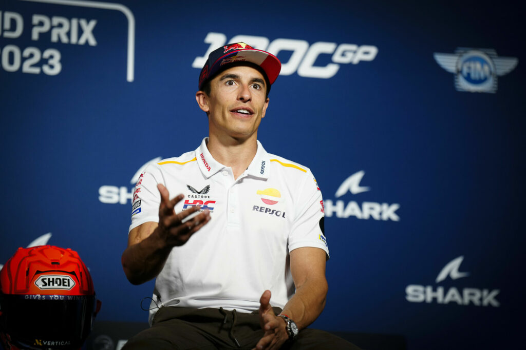 Marc Marquez. Photo courtesy Dorna.