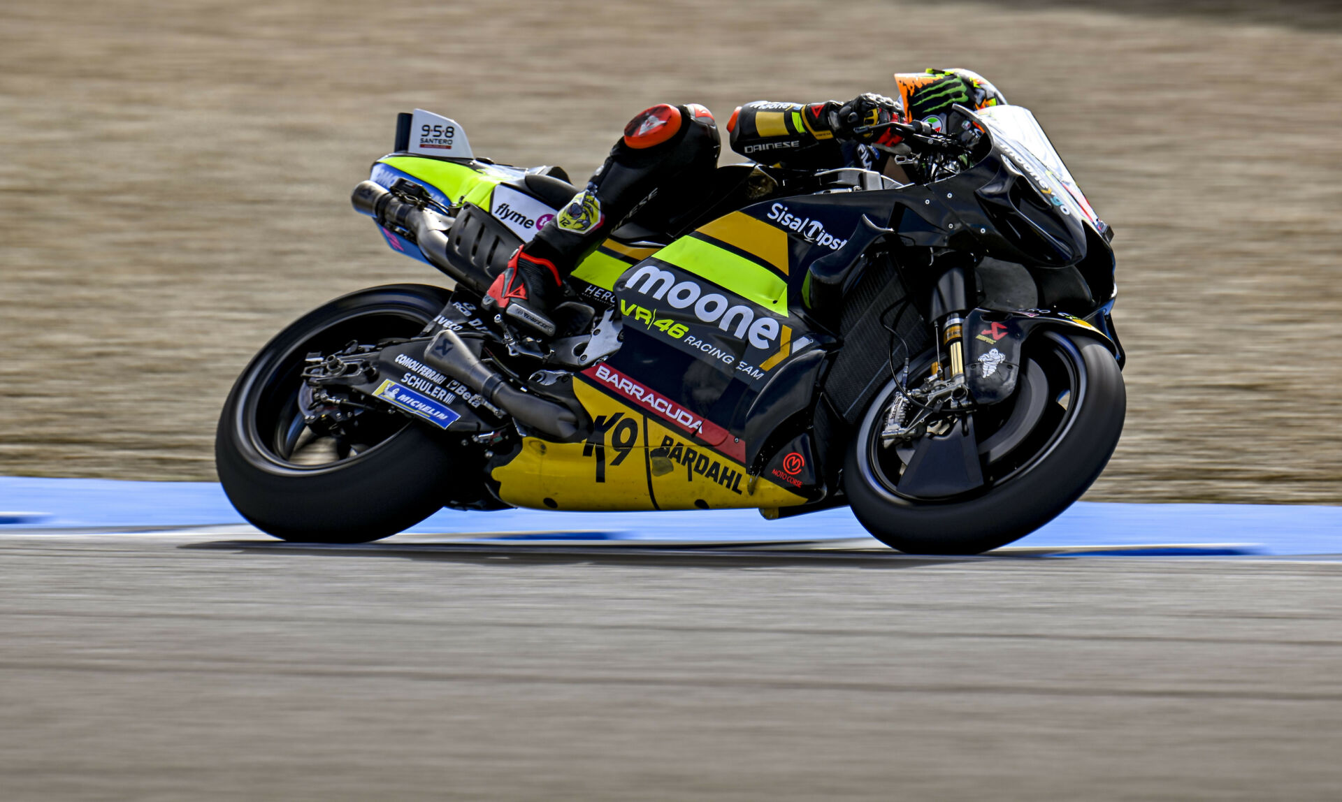 Marco Bezzecchi (72). Photo courtesy Mooney VR46 Racing Team.