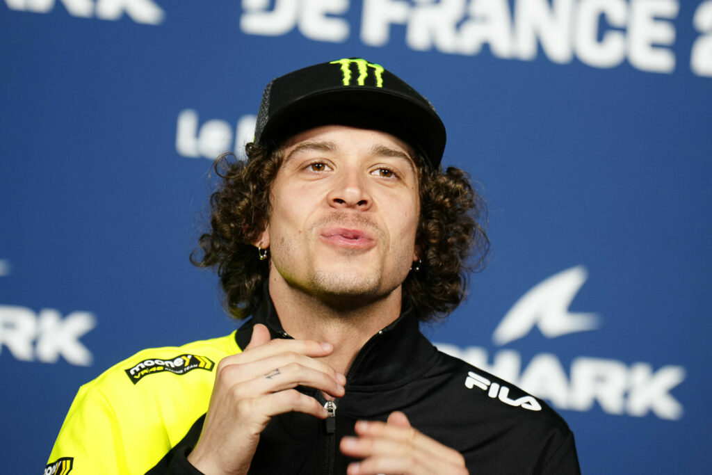 Marco Bezzecchi. Photo courtesy Dorna.