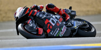 Maverick Vinales (12). Photo courtesy Aprilia.