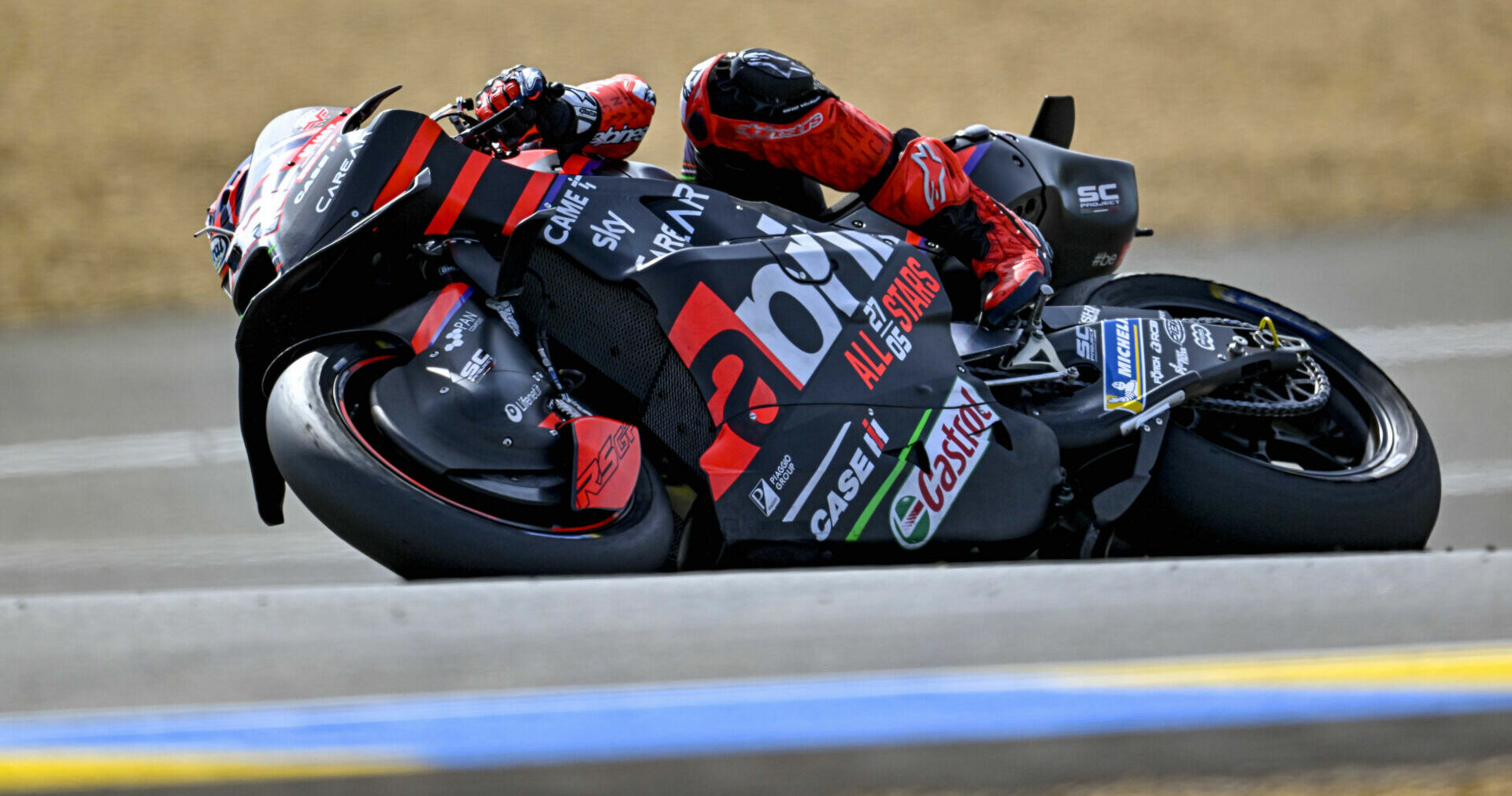 Maverick Vinales (12). Photo courtesy Aprilia.