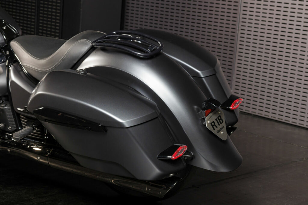 A rear view of a BMW R18 Roctane. Photo courtesy BMW Motorrad.